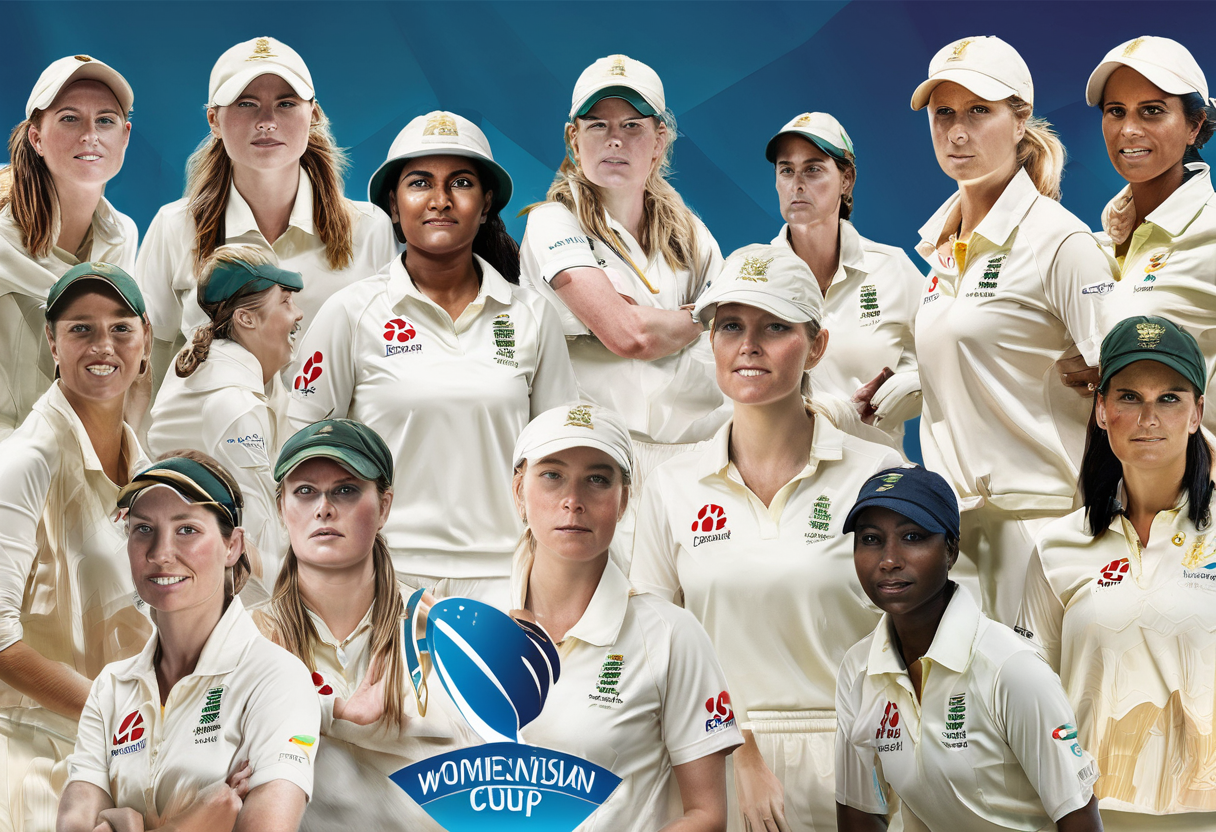 “Unleashing the Powerhouses: A Deep Dive into the World Women Cricket Cup Teams” The World Women Cricket Cup is the ultimate battle of skill, strength, and strategy among the top teams in women’s cricket. As the 2022 edition approaches, fans all over the world are eagerly anticipating the clash of the titans on the pitch. But before the excitement of the tournament takes over, let’s take a closer look at the teams competing for the coveted title. First up, we have the mighty Australian team, who are the defending champions and have won the tournament a record six times. Led by the fierce Meg Lanning, this team is known for their aggressive batting and impeccable fielding skills. Next, we have the ever-dominant Indian team, led by the talented Harmanpreet Kaur. With a perfect blend of experience and youth, this team has a reputation for surprising their opponents with their unpredictable gameplay. Moving on, we have the powerhouse team from England, led by the fearless Heather Knight. With exceptional bowling and batting depth, this team is always a tough competitor on the field. And let’s not forget the New Zealand team, who have consistently proved themselves as a strong contender in the World Cup. Led by experienced captain Sophie Devine, this team is known for their never-give-up attitude and strong team spirit. These are just a few examples of the remarkable teams that will be battling it out in the upcoming World Women Cricket Cup. Get ready for an exhilarating display of talent, determination, and passion in this highly anticipated tournament.